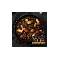 본죽 (최종가35840원)본 뼈없는 소갈비찜 700g 3팩 + 당면3팩증정 